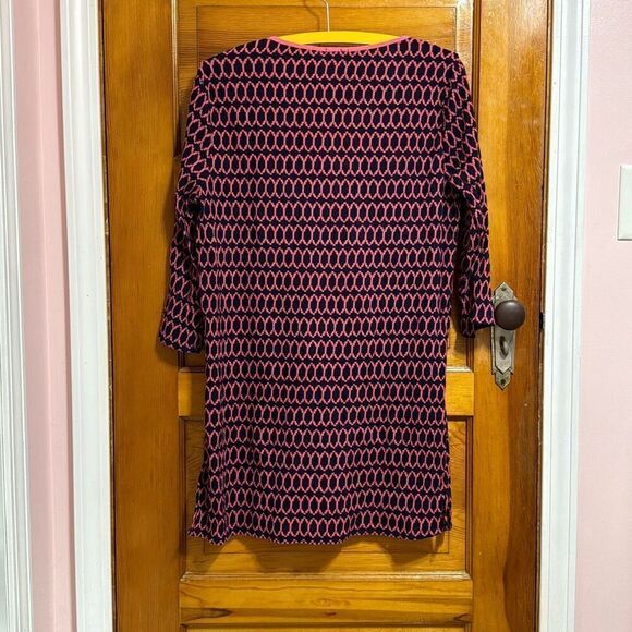 J. Crew Pink Blue Patterned Tunic Women’s US Small - Picture 6 of 6